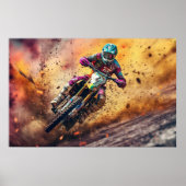 Motocross Poster (Voorkant)