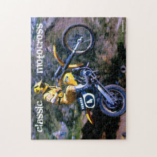 Motocross Puzzle - Classic Motocross (PZL-BH4) Legpuzzel