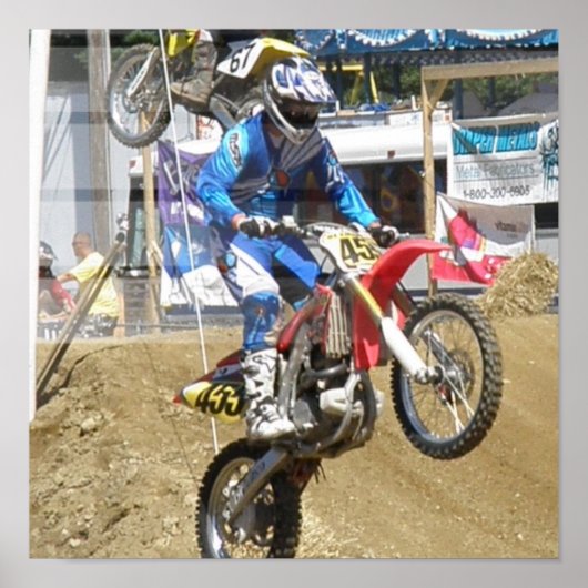 Motocross Race Poster (Voorkant)