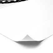 Motocross raceontwerp perfect poster (Hoek)