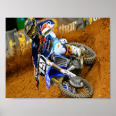 Motocross Racing Poster (Voorkant)