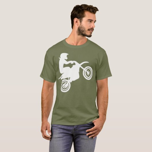 Motocross racing t-shirt (Voorkant volledig)