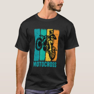 Motocross Retro Vintage Motorfiets 7 T-shirt