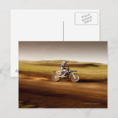 Motocross Rider 2 Briefkaart (Voorkant / Achterkant)