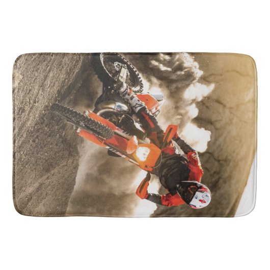Motocross Rider Badmat (Voorkant)