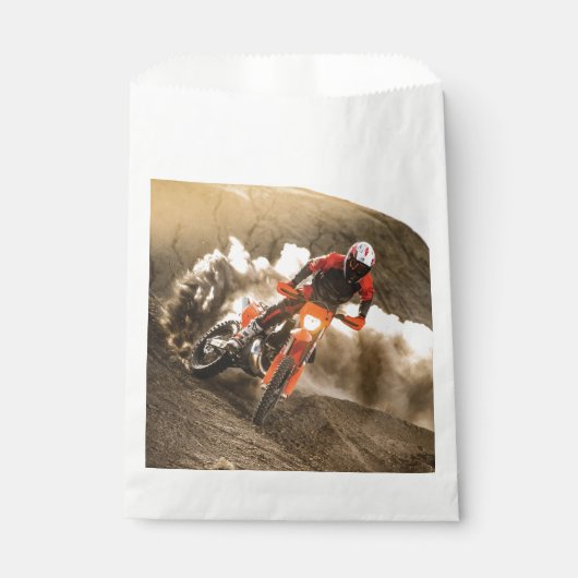 Motocross Rider Bedankzakje (Voorkant)