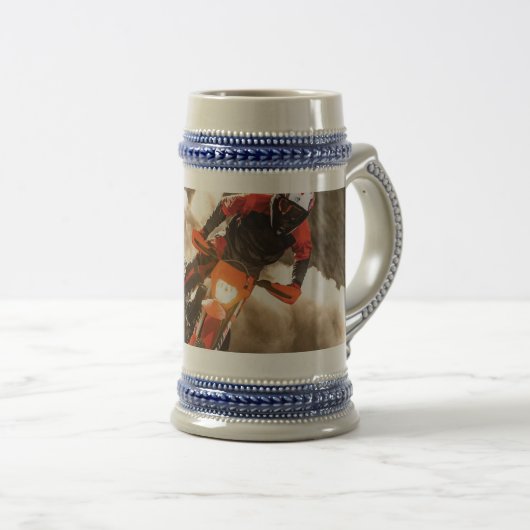 Motocross Rider Bierpul (Voorkant rechts)