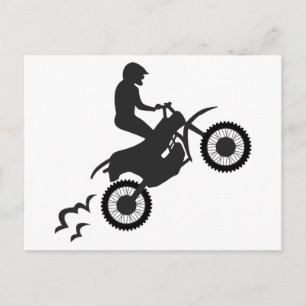 Motocross Rider Briefkaart