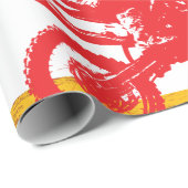 Motocross Rider Cadeaupapier (Rol Hoek)