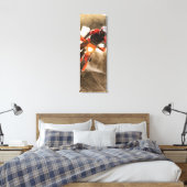Motocross Rider Canvas Afdruk (Insitu (Slaapkamer))