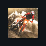 Motocross Rider Canvas Afdruk<br><div class="desc">Motocross Rider</div>