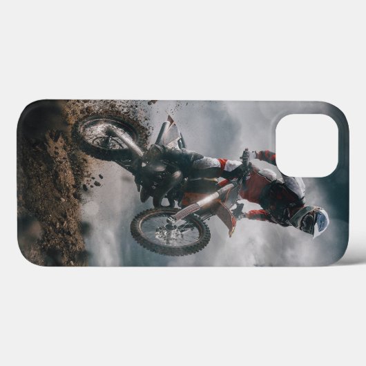 Motocross Rider Case-Mate iPhone Case (Achterkant (horizontaal))