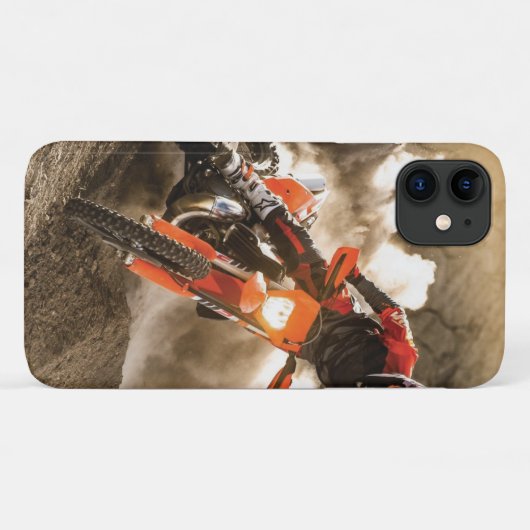 Motocross Rider Case-Mate iPhone Case (Achterkant (horizontaal))