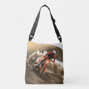 Motocross Rider Crossbody Tas