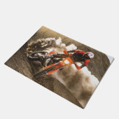 Motocross Rider Deurmat (Schuin)