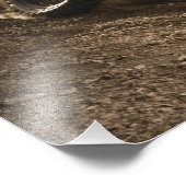 Motocross Rider Foto Afdruk (Hoek)