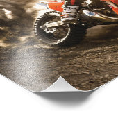 Motocross Rider Foto Afdruk (Hoek)