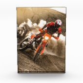 Motocross Rider Fotoblokken (Voorkant)