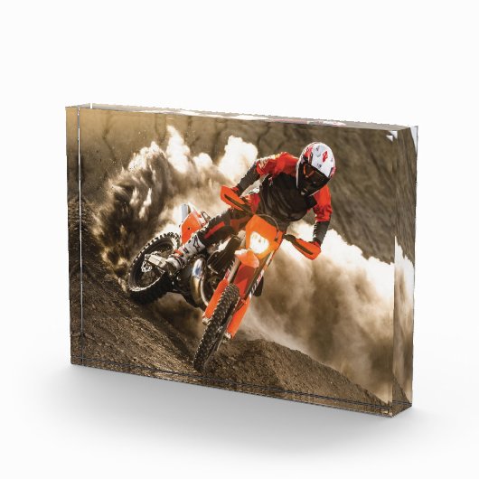 Motocross Rider Fotoblokken (Rechts)