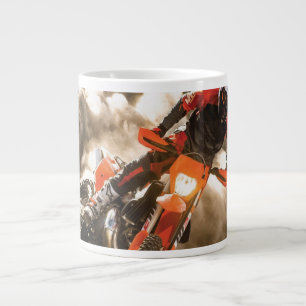 Motocross Rider Grote Koffiekop
