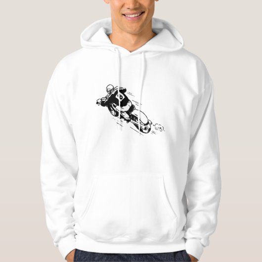 Motocross Rider Hoodie (Voorkant)