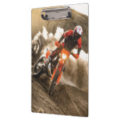 Motocross Rider Klembord (Links)