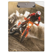 Motocross Rider Klembord (Voorkant)