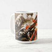 Motocross Rider Koffiemok (Voorkant links)