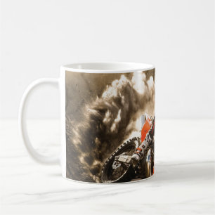 Motocross Rider Koffiemok