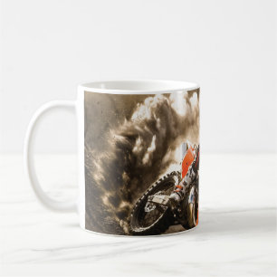 Motocross Rider Koffiemok