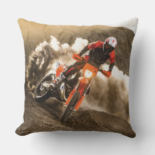 Motocross Rider Kussen