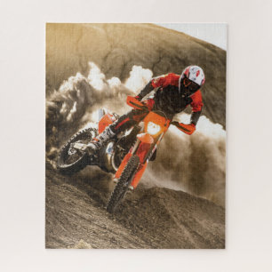 Motocross Rider Legpuzzel