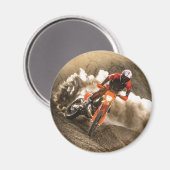 Motocross Rider Magneet (Voorkant / Achterkant)