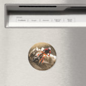 Motocross Rider Magneet (Insitu (Vaatwasser))
