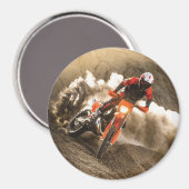 Motocross Rider Magneet (Voorkant / Achterkant)