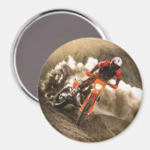 Motocross Rider Magneet (Voorkant / Achterkant)