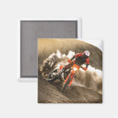 Motocross Rider Magneet (Voorkant / Achterkant)