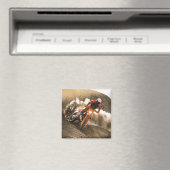 Motocross Rider Magneet (Insitu (Vaatwasser))