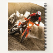 Motocross Rider Notitieboek (Achterkant)