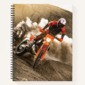 Motocross Rider Notitieboek (Voorkant)