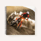 Motocross Rider Notitieboek (Voorkant)