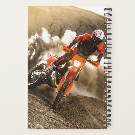 Motocross Rider Planner (Achterkant)