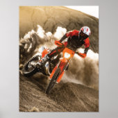 Motocross Rider Poster (Voorkant)