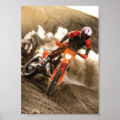 Motocross Rider Poster (Voorkant)