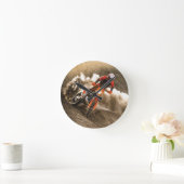 Motocross Rider Ronde Klok (Huis)