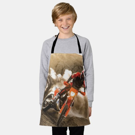 Motocross Rider Schort (Gedragen)