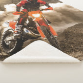 Motocross Rider Sherpa Deken (3/4)