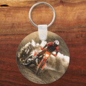 Motocross Rider Sleutelhanger (Voorkant)