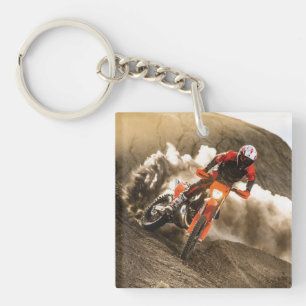 Motocross Rider Sleutelhanger