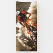 Motocross Rider Spandoek (Verticaal)